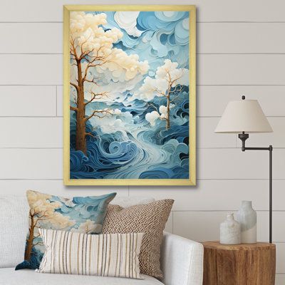 «Jaidalyn Clouds Whispers of Clouds I», reproduction sur toile