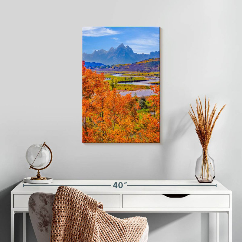 Trembles d'Alvord à Grand Teton, H 24 po x l 16 po