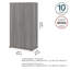 Armoire de rangement universelle à 5 tablettes de 36 po de largeur Universal-61386161