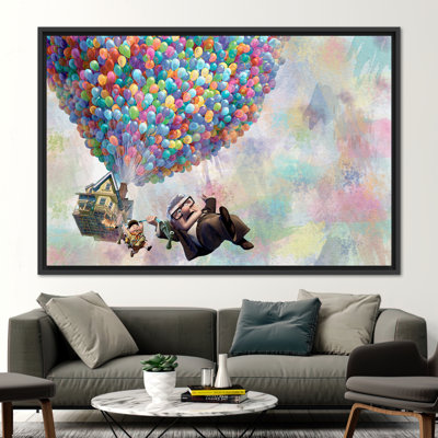 Art mural moderne sur toile pour enfants - Cadeau de décoration