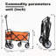 Chariot pliable pliable avec roulettes-112369146