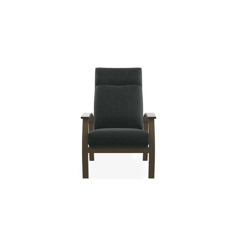 Chaise de patio inclinable avec coussins Askar, Ciel 42A, Bois de plage P40, Bois de plage texturé
