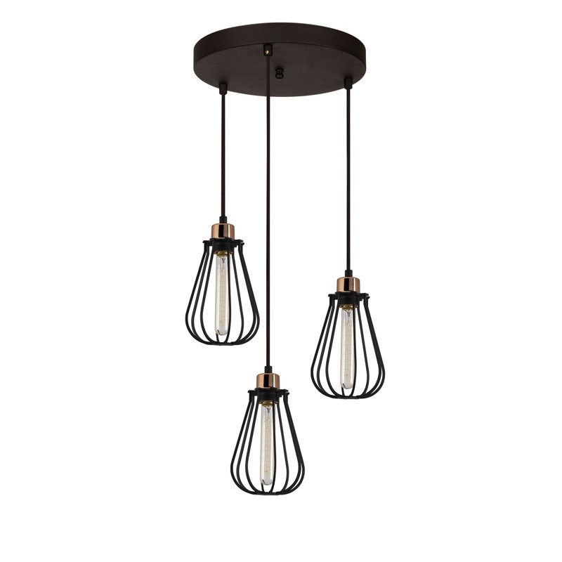 Luminaire suspendu à 3 lumières Crewe