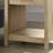 Celeste 20-inch Wide Light Oak Finish 1-Drawer Nightstand Bedside Table with Open Shelf and Black Handle, Modern Bedroom Side Table or End Table-907057594
