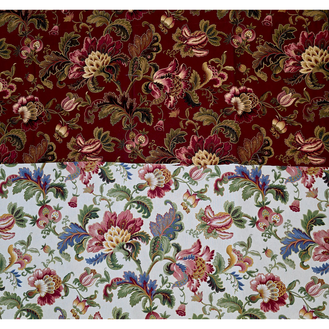 Noblesse Scalloped Seales 50" Window Valance Astoria Grand 