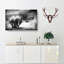 Walking Rhinos In Abstract - Wrapped Canvas-55301731