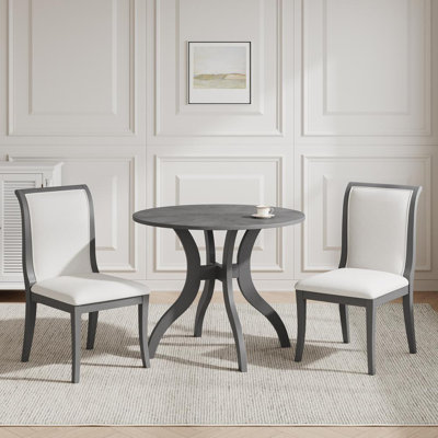 Elegant Oak Dining Set