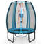 Trampoline de cour arrière 42 po Gymax hors terre avec enceinte sécuritaire