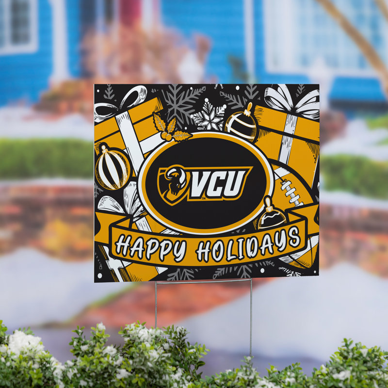 Virginia Commonwealth University Yard Sign, Holiday