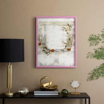«Christmas Holiday Art DCCL XXVII», reproduction d'art encadrée - bois massif