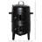 Vertical Charcoal Smoker Bbq - 31 16" Grill With Dual Cooking Design, Temperature Gauge For Outdoor, Black Outdoor Picnic, Camping, Backyard Two Areas And Thermometer, Brilliant