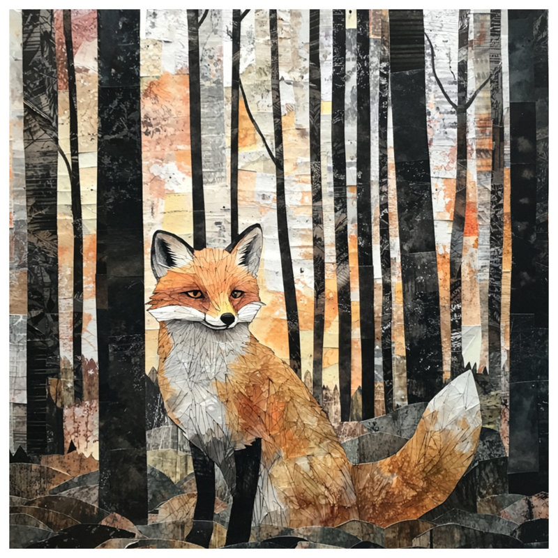 Tapis de bain Fox In Forest, L 24 po x L 17 po