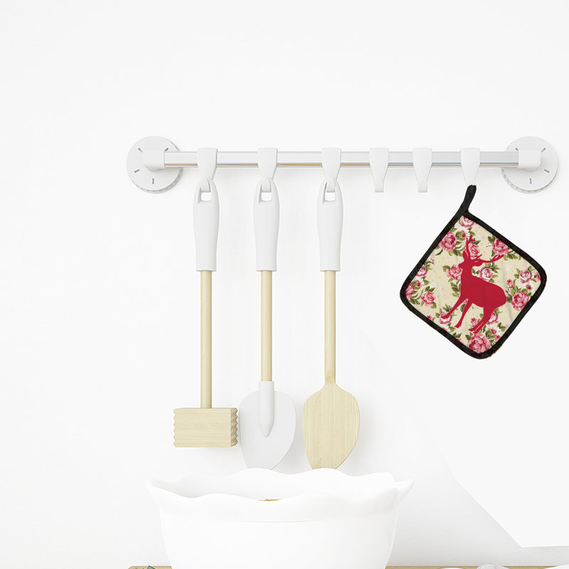 East Urban Home Floral Polyester Potholder
