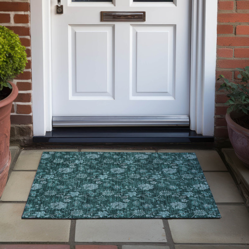Tapis intérieur / extérieur Ayush, Rectangle 1 pi 8 po x 2 pi 6 po