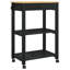 Solid Wood Bar Cart