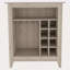6-Bottle 1-Drawer 1-Shelf Bar Cabinet-1406517334