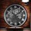 Peachey Metal Wall Clock