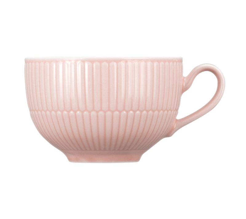 Amina Porcelain Cappuccino Cup, Pink