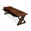 Bureau rectangulaire en bois massif noir avec 3 tiroirs-1368443322-1368443326