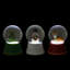 Ensemble de 3 mini globes de neige éclairés Nostalgic