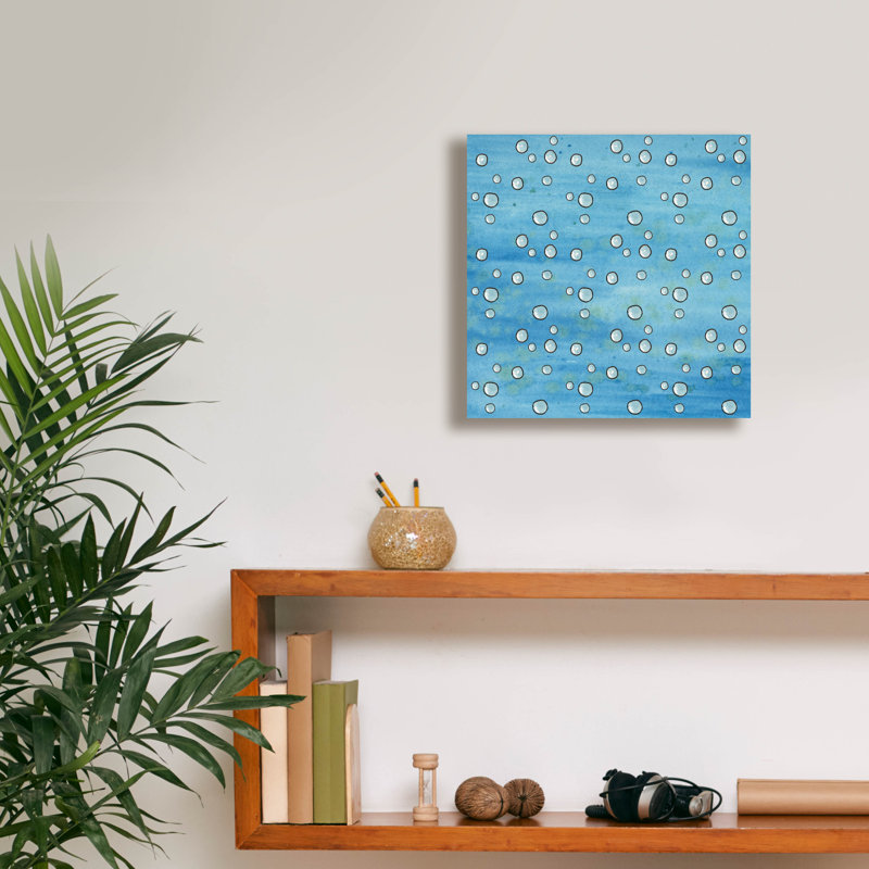  «Cute Sea Creatures Collection 1» par Alicia Longley, art mural sur toile, 12 po x 12 po