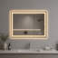 Miroir d'appoint à DEL à intensité variable, verre 36 x 24, meuble-lavabo moderne