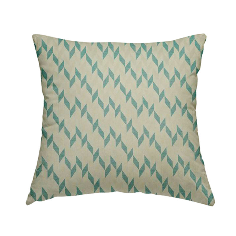Woodbine Geometric Rectangular Cushion