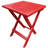 Alilyana Square Acacia Folding Outdoor Side Table , 16'' in. W 16'' in. D