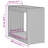Bungalow Rose Patio Side Table With Wooden Top 39.4"X15.7"X29.5" Poly Rattan-1409015387
