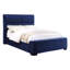 Grand lit tapissier en bois Demicah-90047066-90047063
