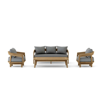 SET-370 Toscana 4-pc Deep Seating Swivel Set