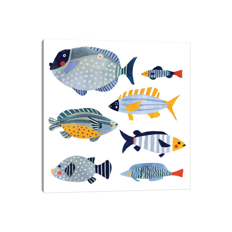 Poisson à motifs I, H 12 po x l 12 po x P 0,75 po