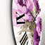 Rose foncé - horloge murale traditionnelle-60187354