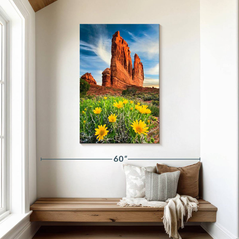 Alvord Courthouse Towers, 45" H x 30" W