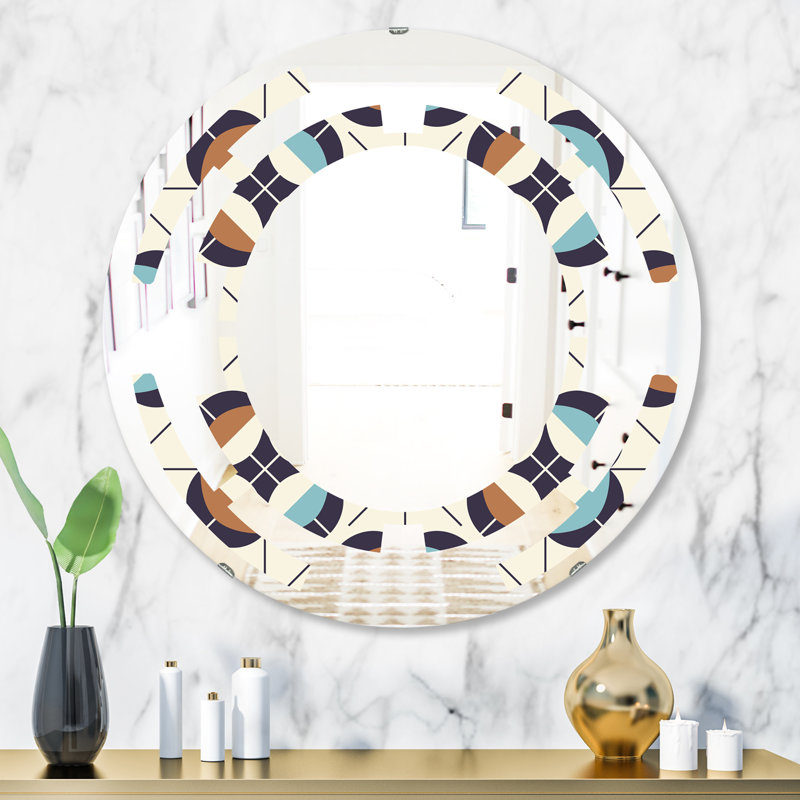 Miroir mural sans cadre Space V, H 23,6 po x l 23,6 po