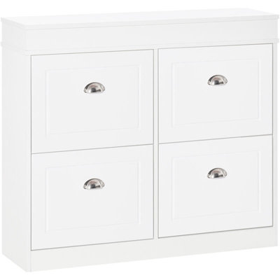 32 Pair Flip Down Shoe Storage