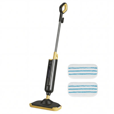 15S Fast Heat-Up 7 in 1 Steamer Mop with 2 Washable Pad & Visible Water Tank