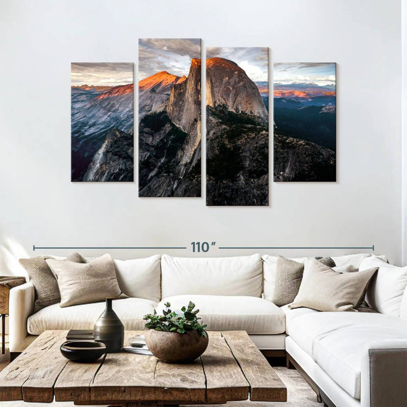 Alvord Yosemite's Half Dome, 54" H x 84" W