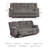Upholstered Reclining Sofa-1435668310-1399621363
