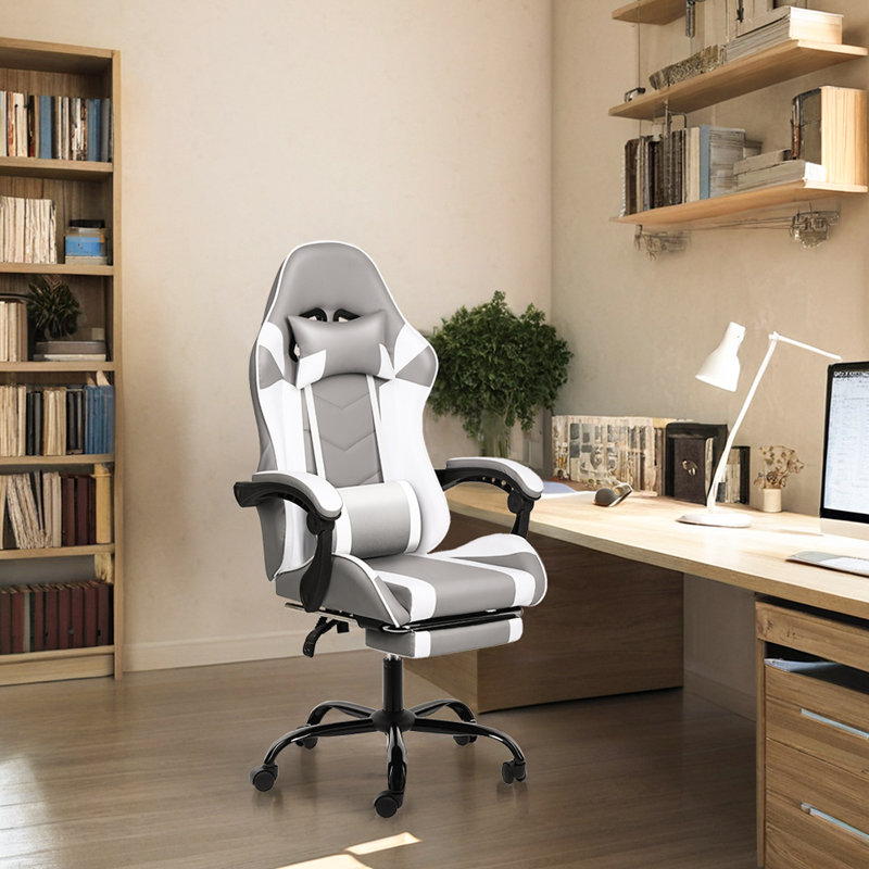 Fauteuil de jeu pratique avec repose-pieds