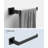 Axis 5 -Piece Decorative Bathroom Hardware Set Towel Bar, TP Holder, Robe Hook Included-65105442