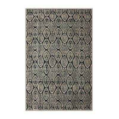 Tapis abstrait à motif abstrait moderne 5129
