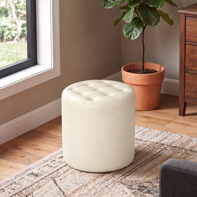 Rangi Tufted Round Standard Ottoman