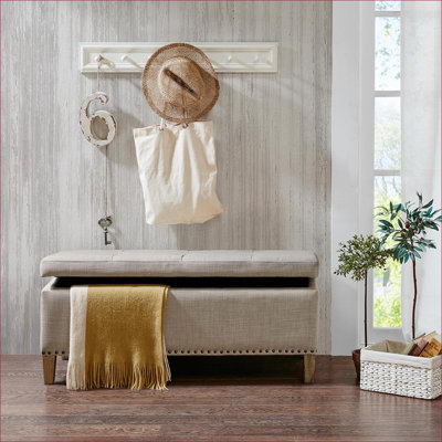 Banc de rangement FlowLuxe Pebble Grey