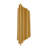 2-Light Gold Stainless Steel Rod Wall Sconce