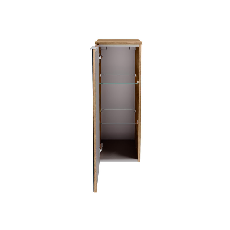 B.Brillant Mid-Sized Cabinet, Black