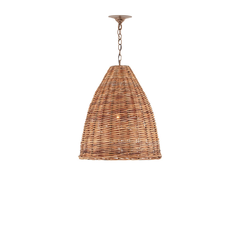 Luminaire suspendu en forme de cloche à 1 lumière Basket
