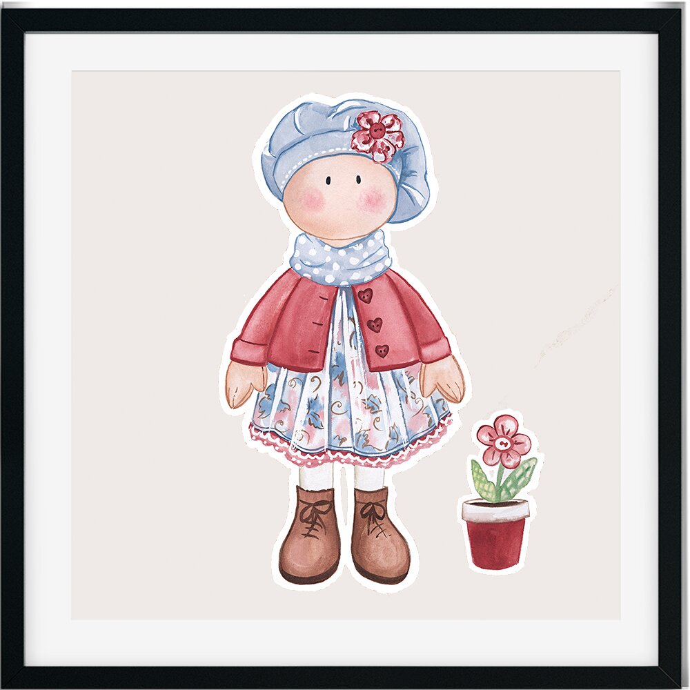 Gerahmtes Poster Myatt Doll Spring