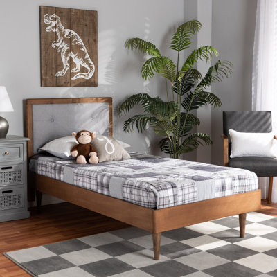 Upholstered Platform Bed