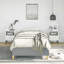 Cadre de lit Maritha, cadre de lit plateforme en tissu, sans matelas-56739498-56739494